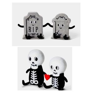 Hyde and eek felt Skelton and Tombstone duos